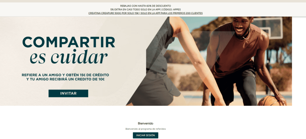 estrategia referidos para ecommerce de nutricion