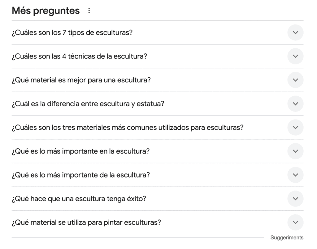 Marketing de contenidos para ecommerce de esculturas