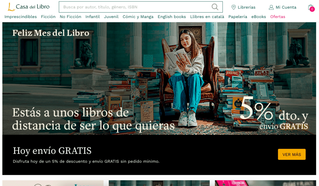 Optimización Web, UX/UI y CRO para el Día del Libro