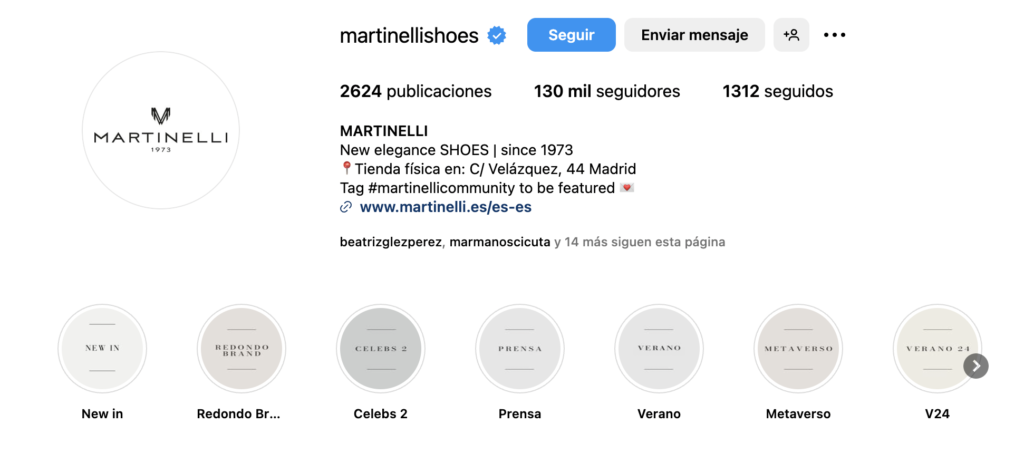 Gestión de redes sociales para ecommerce de zapatos de vestir para mujer