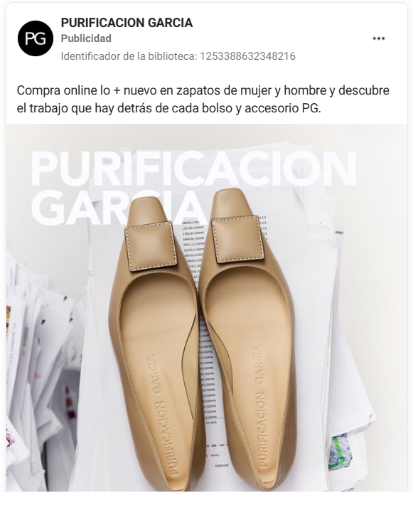 Social Ads para tiendas de zapatos de vestir para mujer