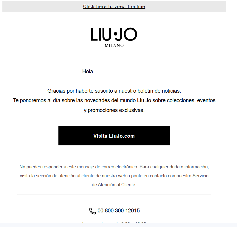 Email Marketing para ecommerce de zapatos de vestir para mujer