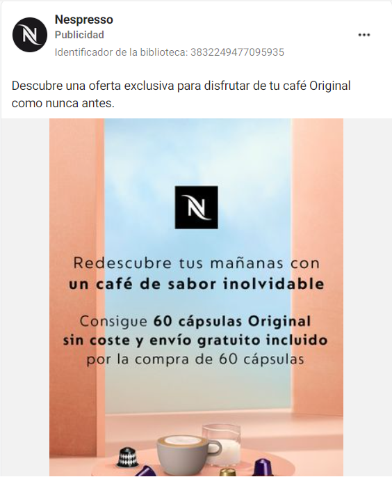 Social Ads para ecommerce de café de especialidad