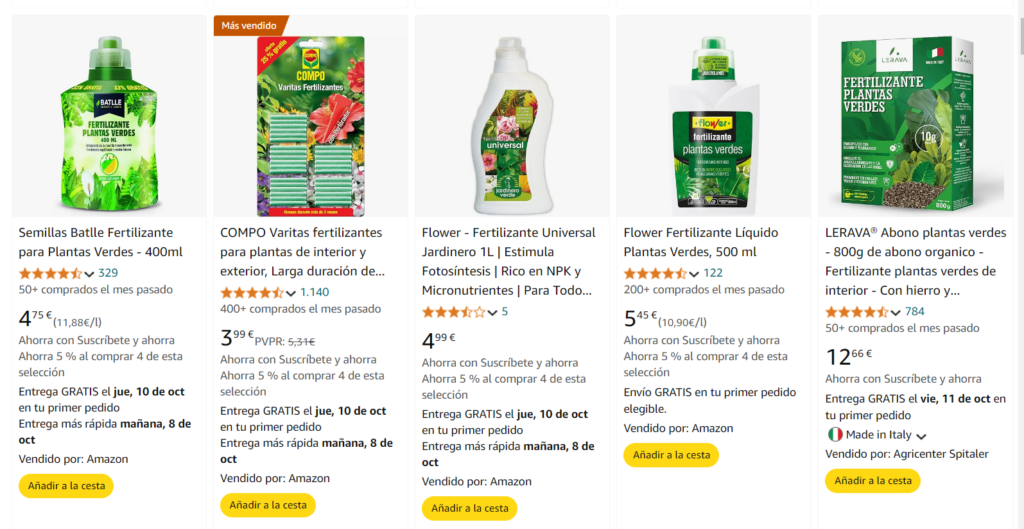 Venta en marketplaces para ecommerce de suministros agrícolas