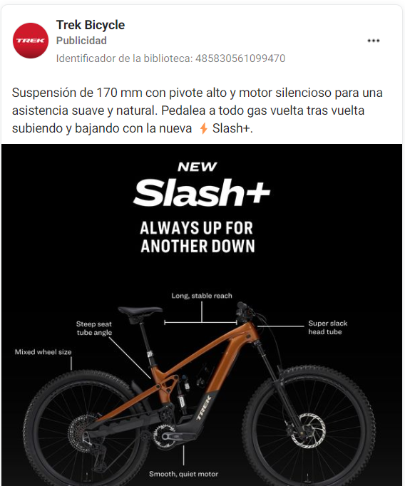 Social Ads para ecommerce de bicicletas de lujo personalizadas