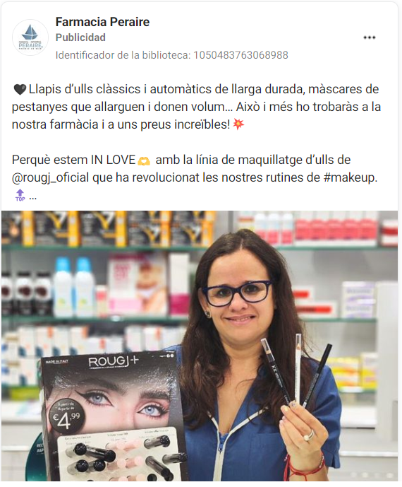 Social Ads para ecommerce de maquillaje