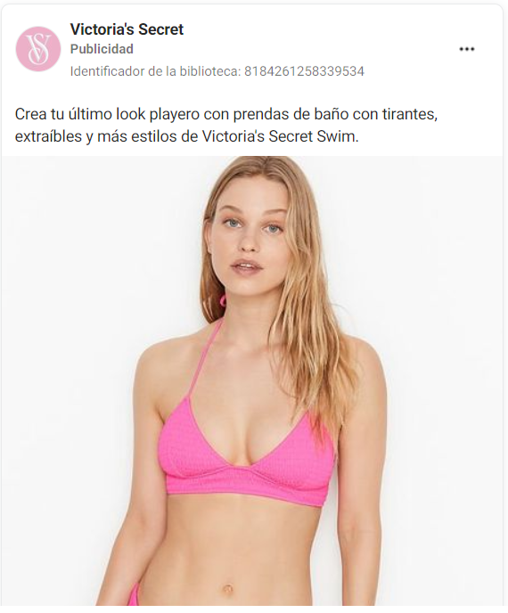 Social Ads para ecommerce de ropa interior de mujer