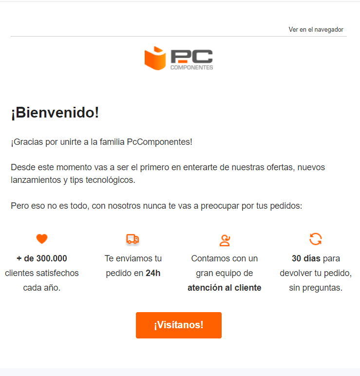 Email Marketing para ecommerce de electrónica