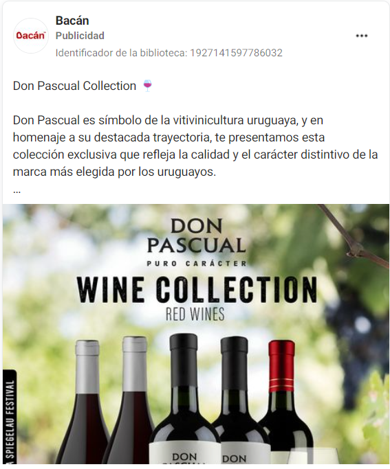 Social Ads para ecommerce de vinos y licores