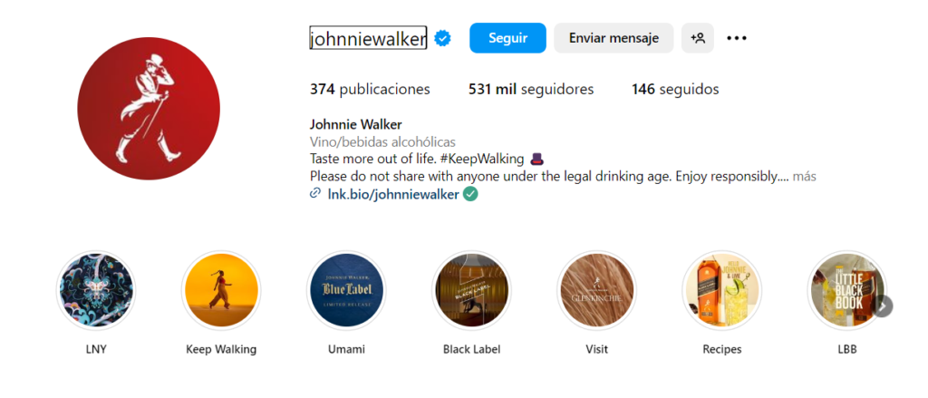 Gestión de redes sociales para ecommerce de vinos y licores