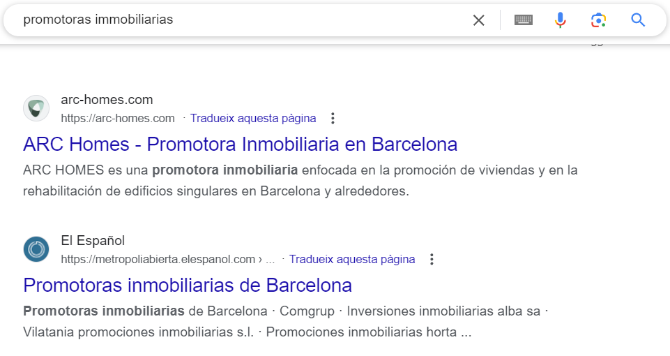  SEO para Promotoras Inmobiliarias