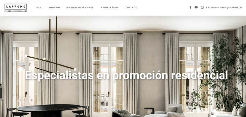 Optimización Web, UX/UI y CRO para Promotoras Inmobiliarias