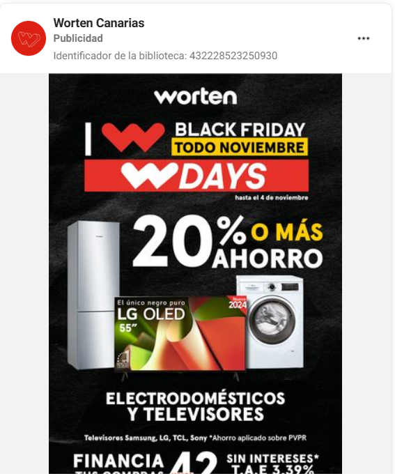 Social Ads para Ecommerce de Electrodomésticos