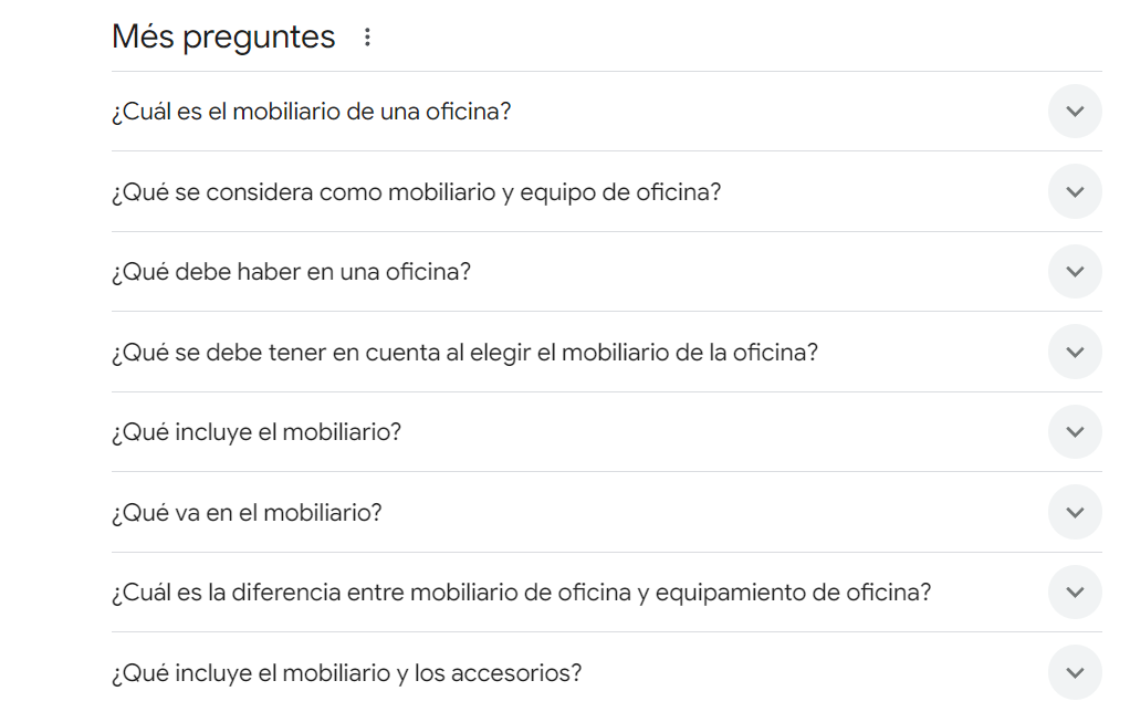 Marketing de contenidos para ecommerce de mobiliario para oficinas