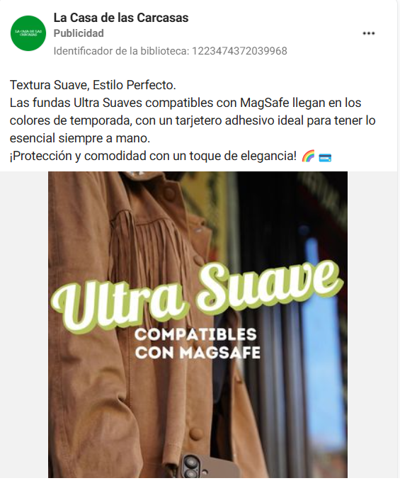 Social Ads para Ecommerce de Accesorios para Móviles