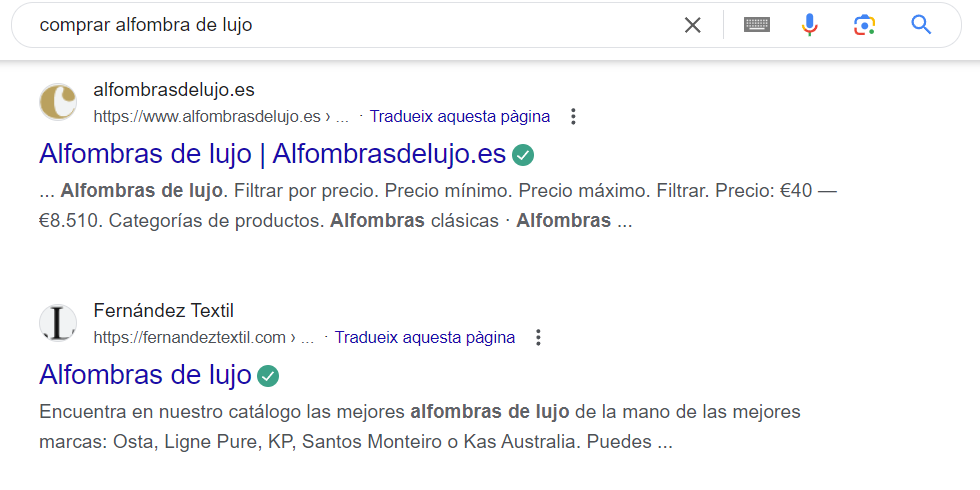 Estrategias SEO recomendadas: