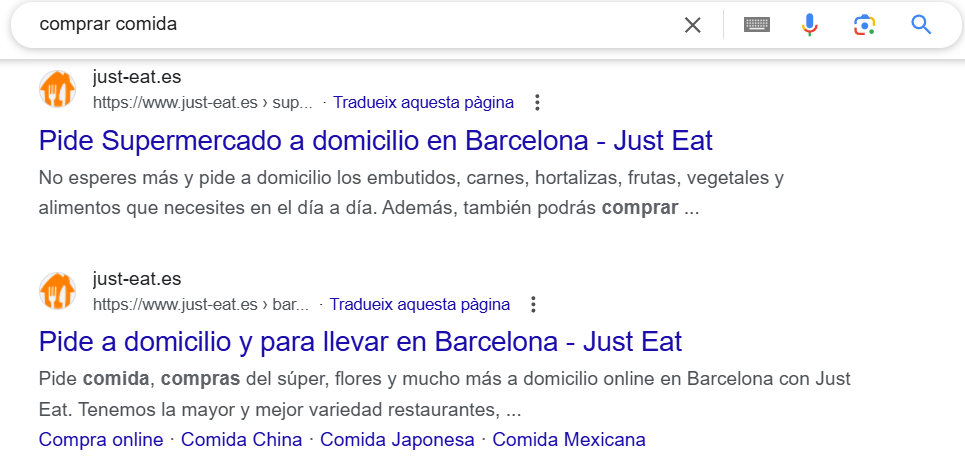 SEO para Ecommerce de Alimentación