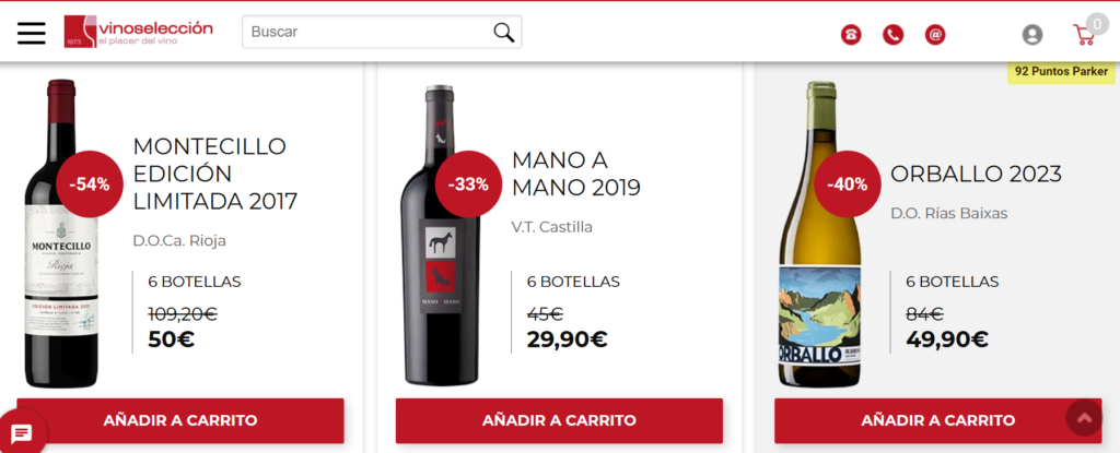 Marketplace de Ecommerce de Vinos