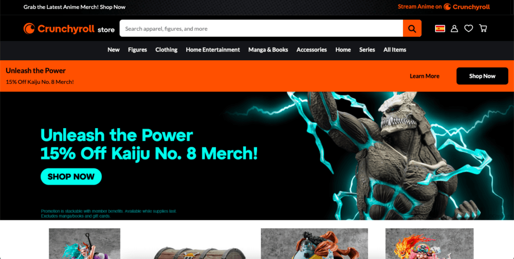 Optimización Web, UX/UI y CRO para ecommerce de figuras anime