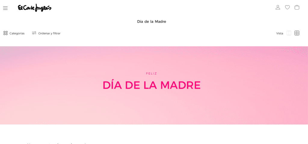 Optimización Web, UX/UI y CRO para el Día de la Madre