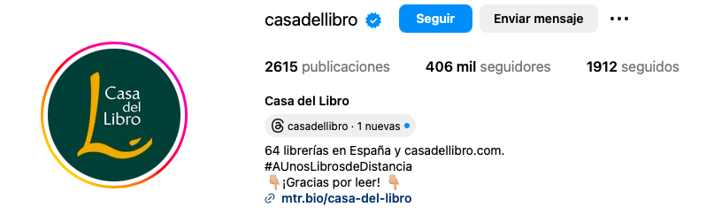 Gestión de redes sociales para el Día del Libro