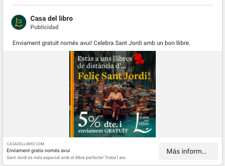 Social Ads para el Día del Libro
