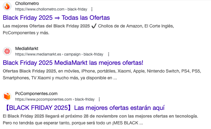 Posicionamiento web SEO para Ecommerce en Black Friday
