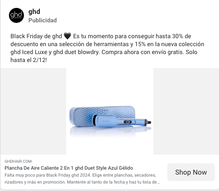 Social Ads para ecommerce en Black Friday