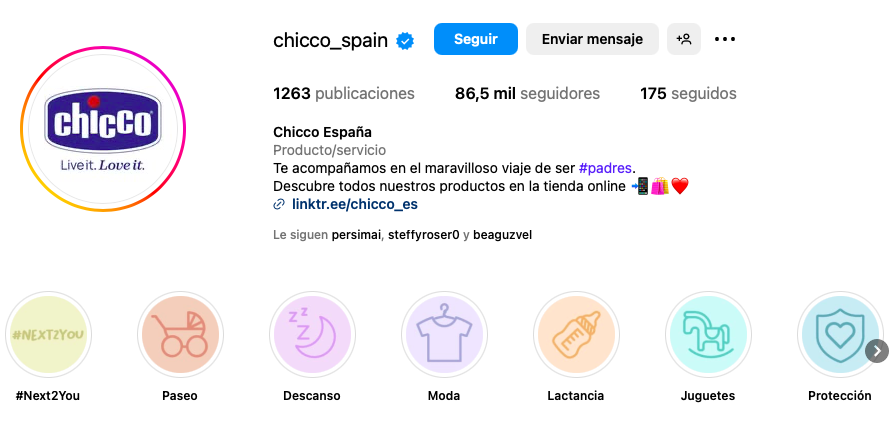 Gestión de redes sociales para ecommerce con productos de embarazadas