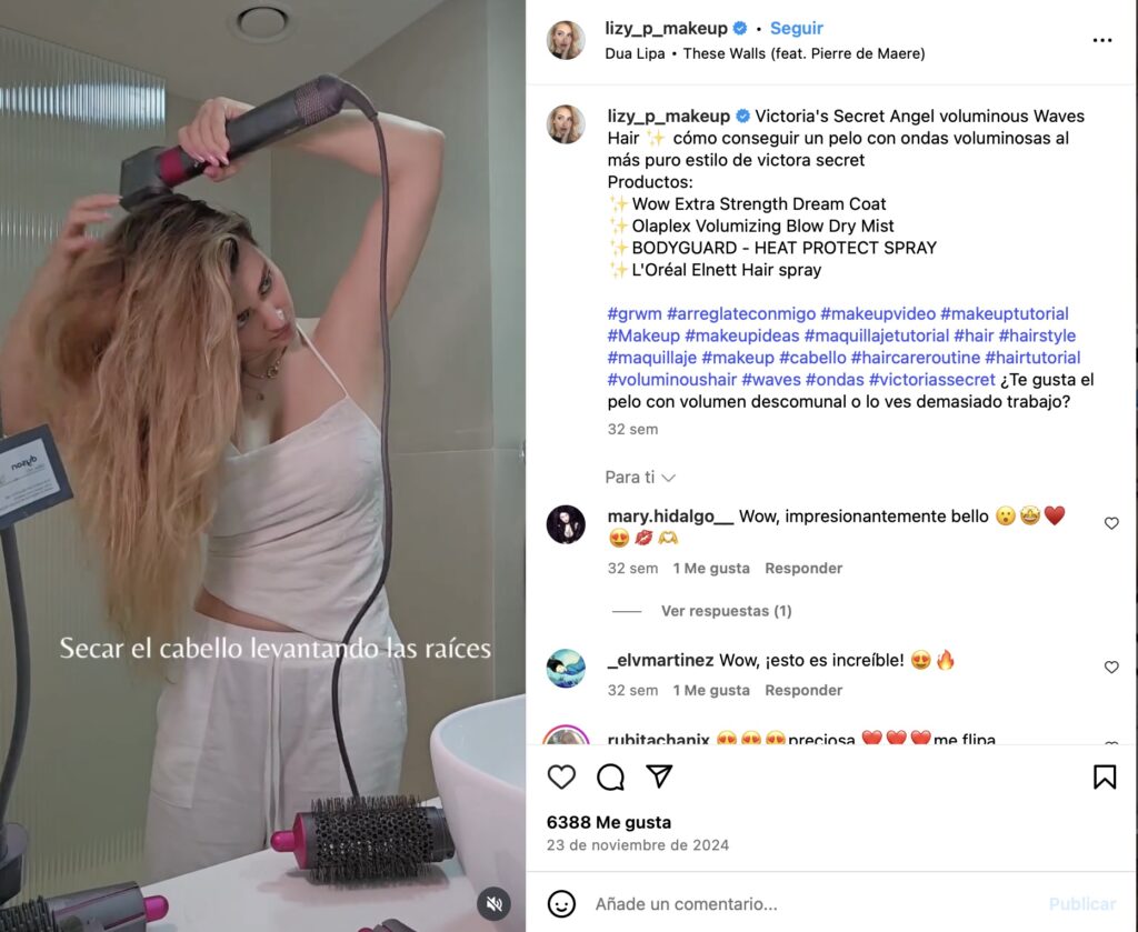 Marketing de influencers para ecommerce de productos de peluquería