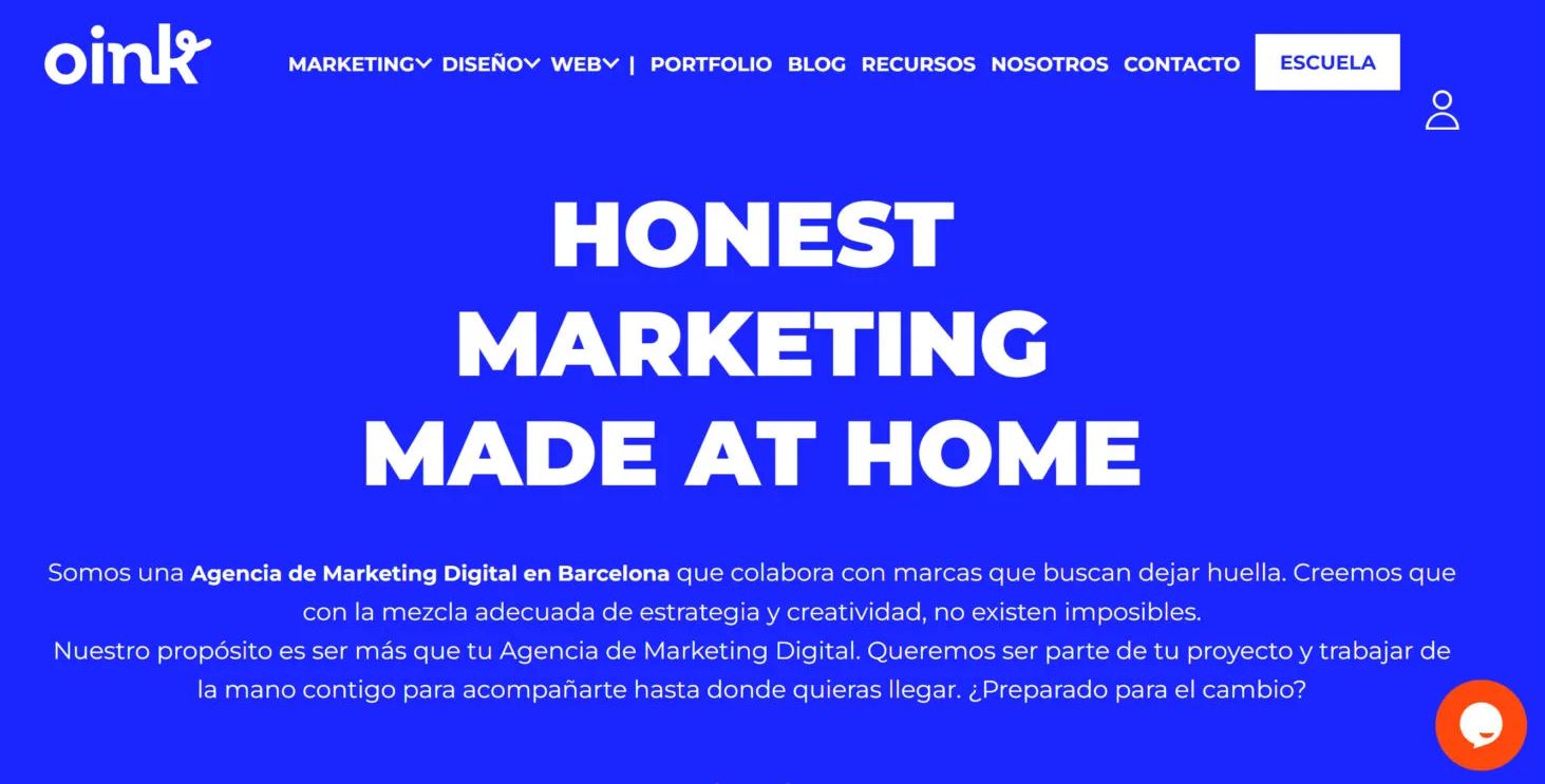Agencia de marketing oink my god