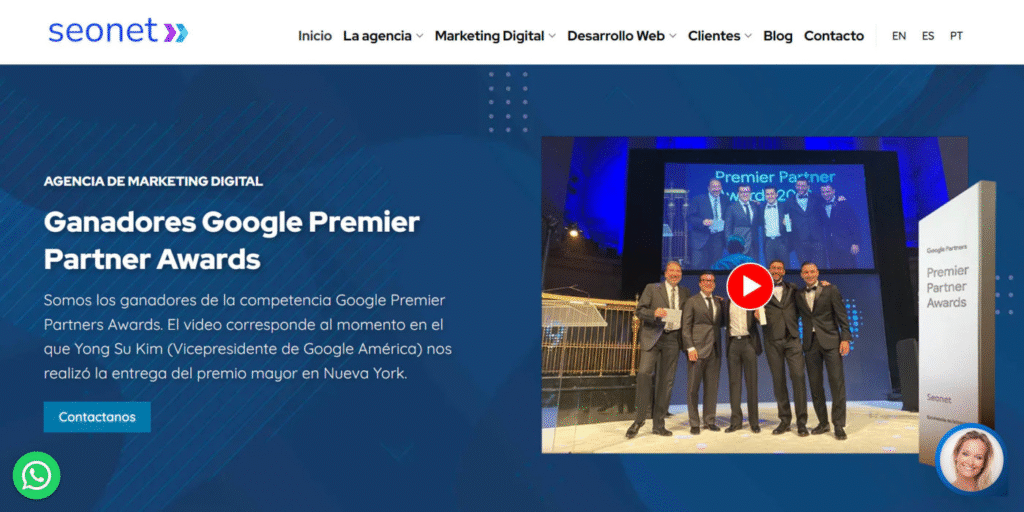 Agencia de marketing seonet