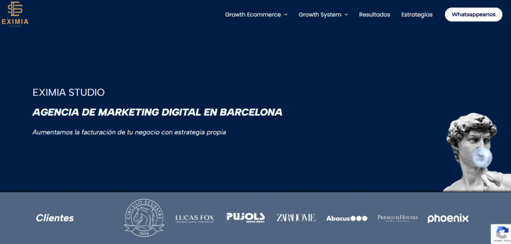 Agencia de marketing Eximia Studio