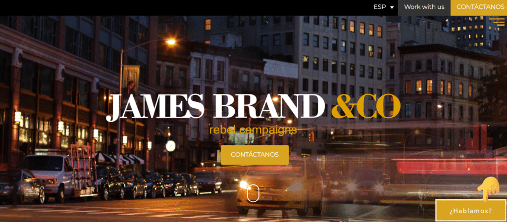Agencia de marketing  james brand