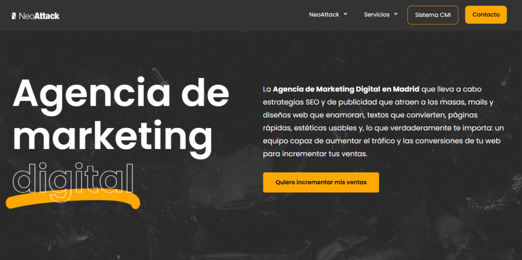 Agencia de marketing neoattack