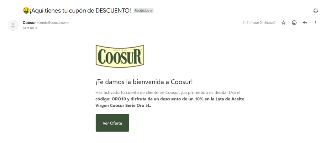 Marketing Automation, Email Marketing y Lead Nurturing para ecommerce de aceite de oliva virgen