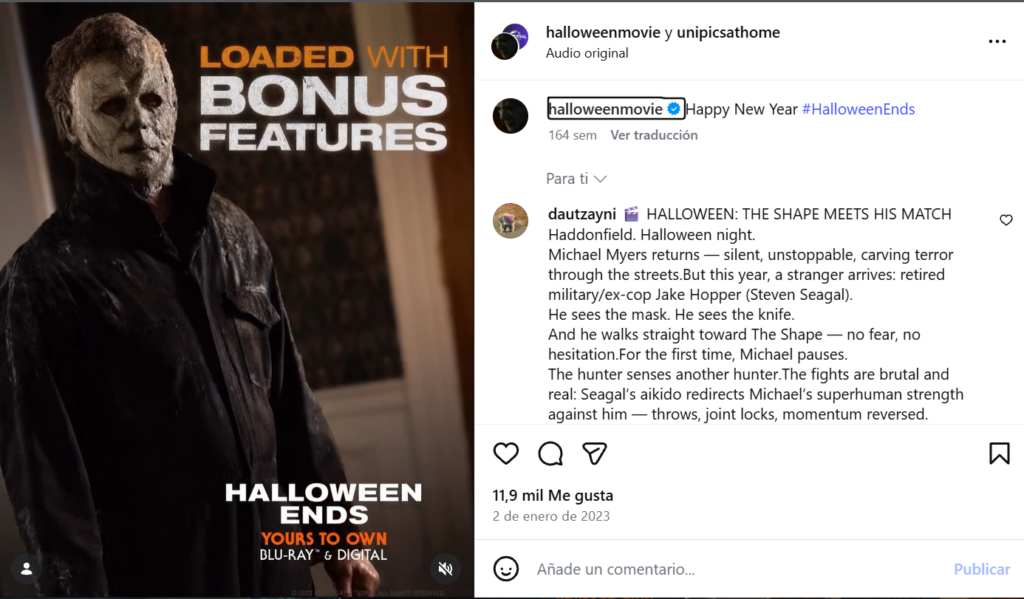 Viralizar contenido en redes sociales para empresas de halloween