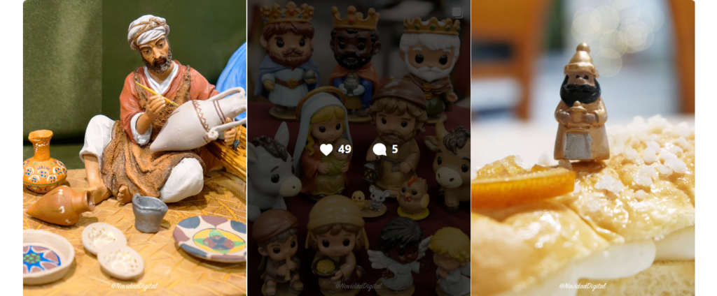 Generación de contenido audiovisual para tienda online de navidad