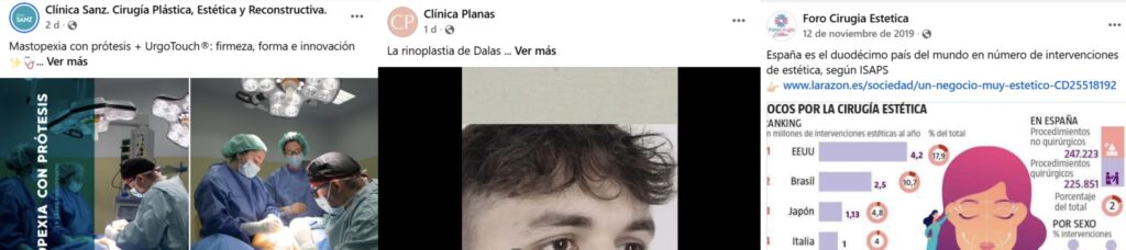 Social Ads para empresas de cirugía estética